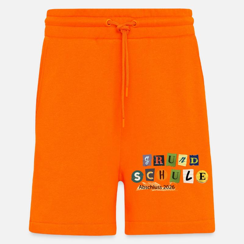 Schulabschluss 2026 - Shorts - made by SPREAD - SUNSET ORANGE