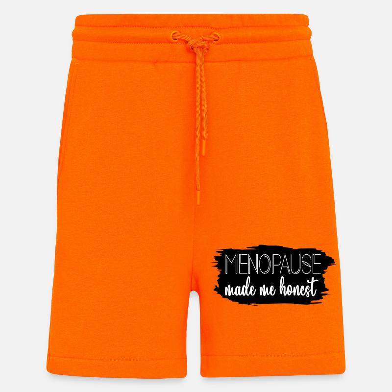 Frauen in den Wechseljahren – Ehrlichkeit - Shorts - made by SPREAD - SUNSET ORANGE