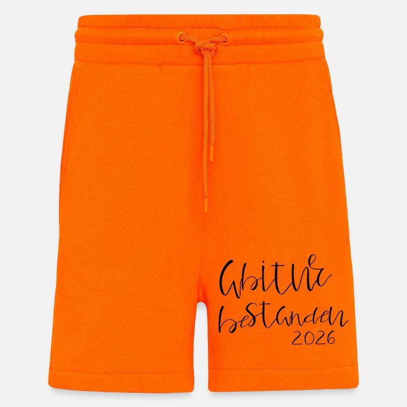 Abitur passed - Shorts - made by SPREAD - SUNSET ORANGE