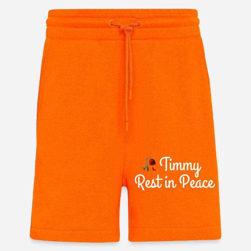 Timmy Wal Shirt Geschenk - Shorts - made by SPREAD - SUNSET ORANGE