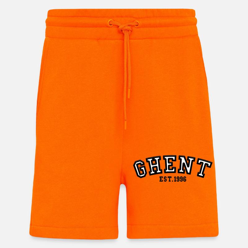 Gent gegründet 1996 - Shorts - made by SPREAD - SUNSET ORANGE