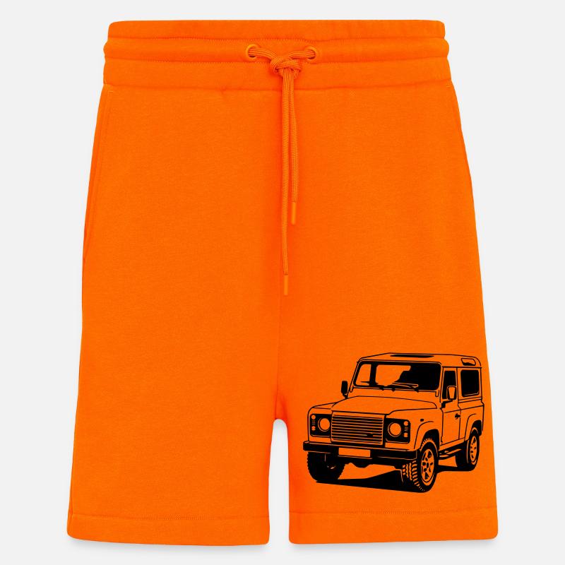 Defender - Shorts - made by SPREAD - SUNSET ORANGE