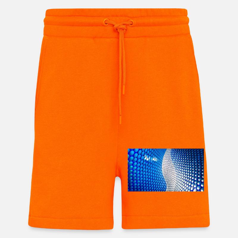 Sommaire de Cobalt Bubblewave - Short bio décontracté fabriqué en UE - SUNSET ORANGE