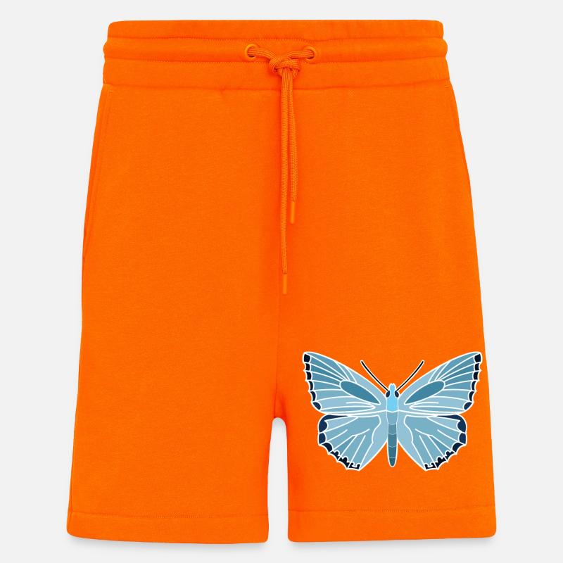 Silver-green blue - Shorts - made by SPREAD - SUNSET ORANGE