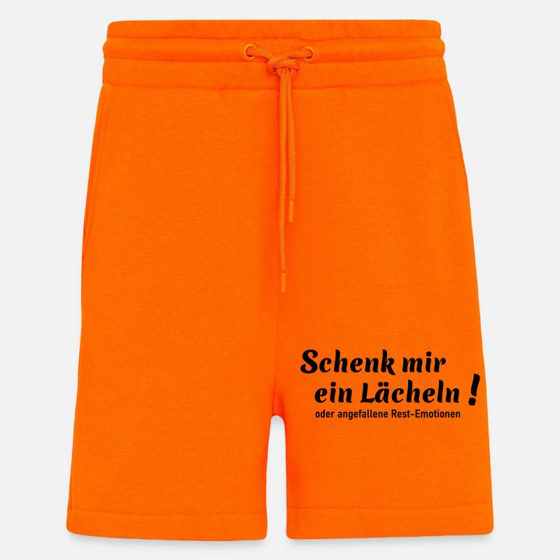 Schenk mir ein Lächeln - Shorts - made by SPREAD - SUNSET ORANGE