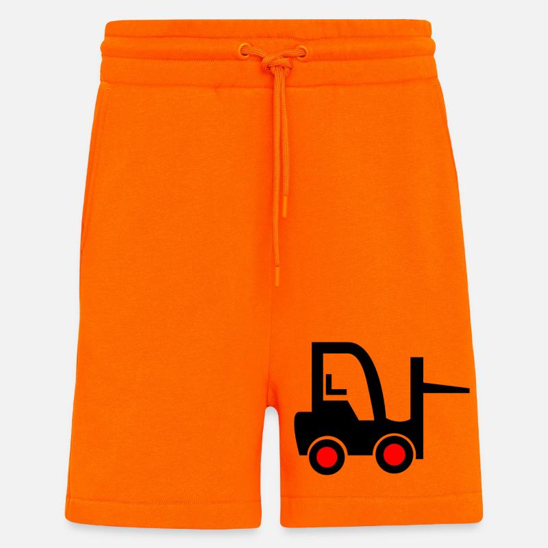 Gabelstapler - Shorts - made by SPREAD - SUNSET ORANGE