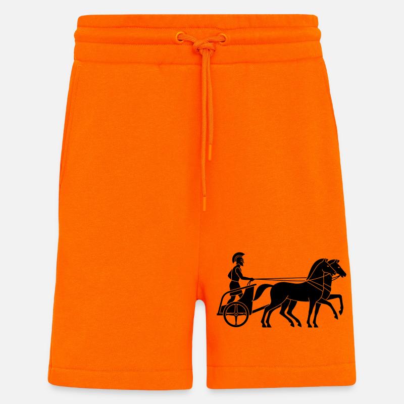 Gladiateur - Short bio décontracté fabriqué en UE - SUNSET ORANGE