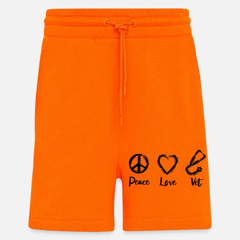 Tierarzt Liebe - Shorts - made by SPREAD - SUNSET ORANGE