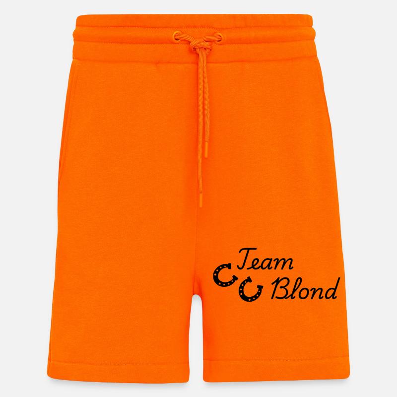 Team Blonde - Shorts - made by SPREAD - SUNSET ORANGE