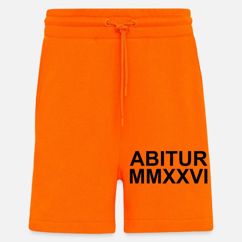 ABITUR - Shorts - made by SPREAD - SUNSET ORANGE