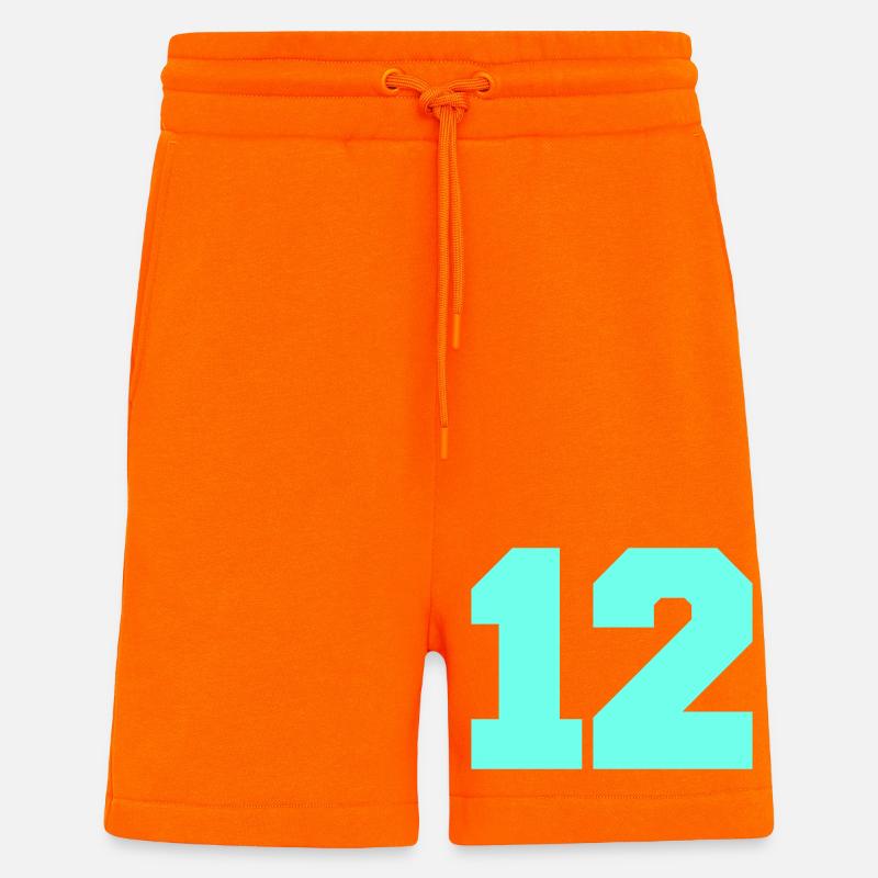 12 - Shorts - made by SPREAD - SUNSET ORANGE