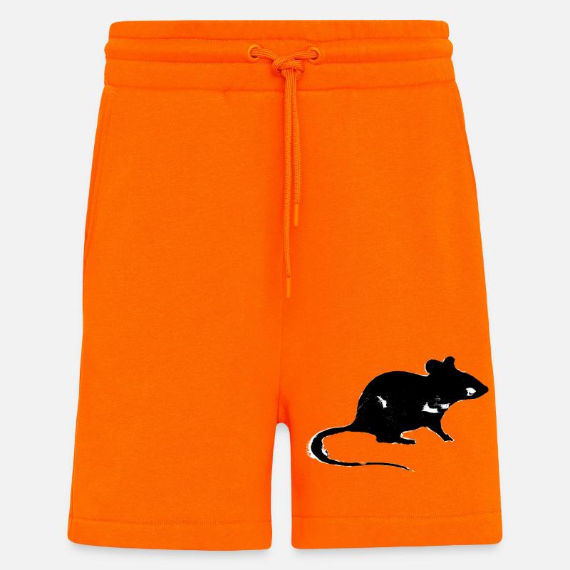 Ratte - Shorts - made by SPREAD - SUNSET ORANGE