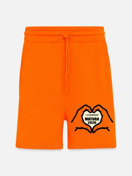 Abschluss Matura 2026 Kochen - Shorts - made by SPREAD - SUNSET ORANGE