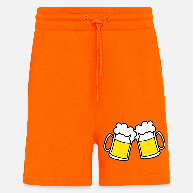 bier_2 - Shorts - made by SPREAD - SUNSET ORANGE