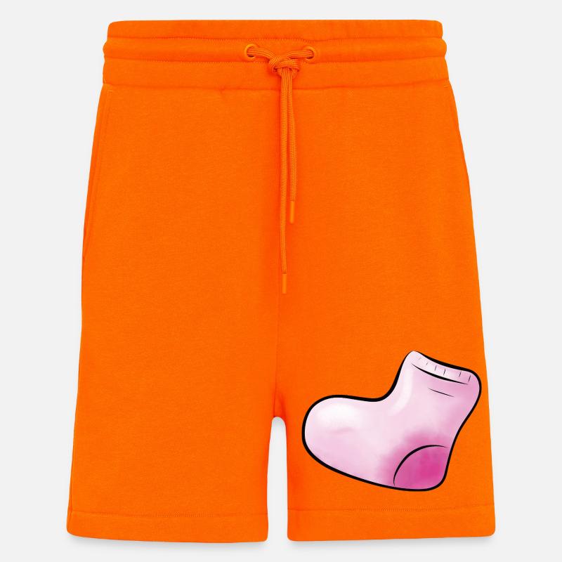 rosa Söckchen - Shorts - made by SPREAD - SUNSET ORANGE