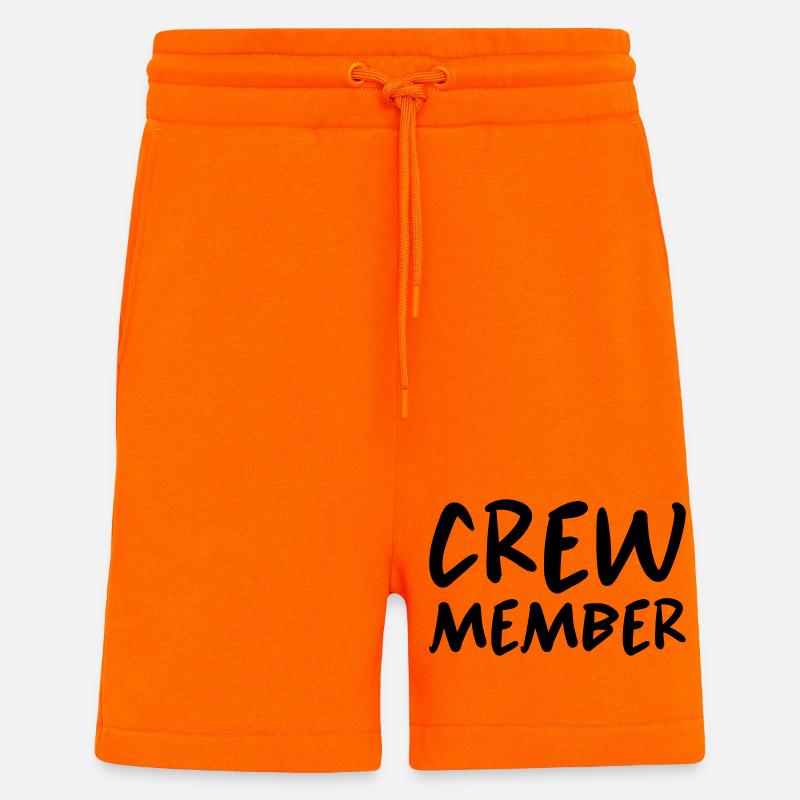 Crew - Shorts - made by SPREAD - SUNSET ORANGE