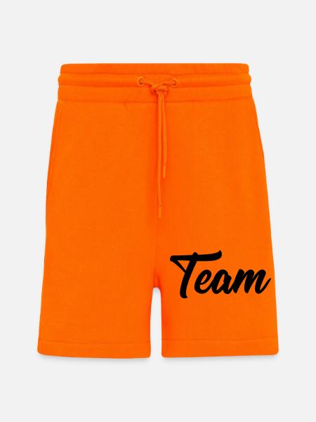 team - Shorts - made by SPREAD - SUNSET ORANGE