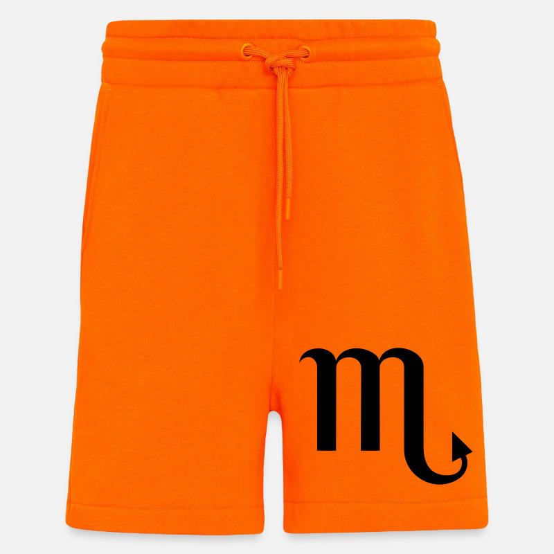 Scorpion - Short bio décontracté fabriqué en UE - SUNSET ORANGE