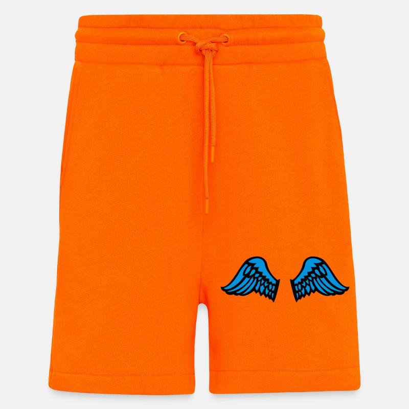 wings - Shorts - made by SPREAD - SUNSET ORANGE