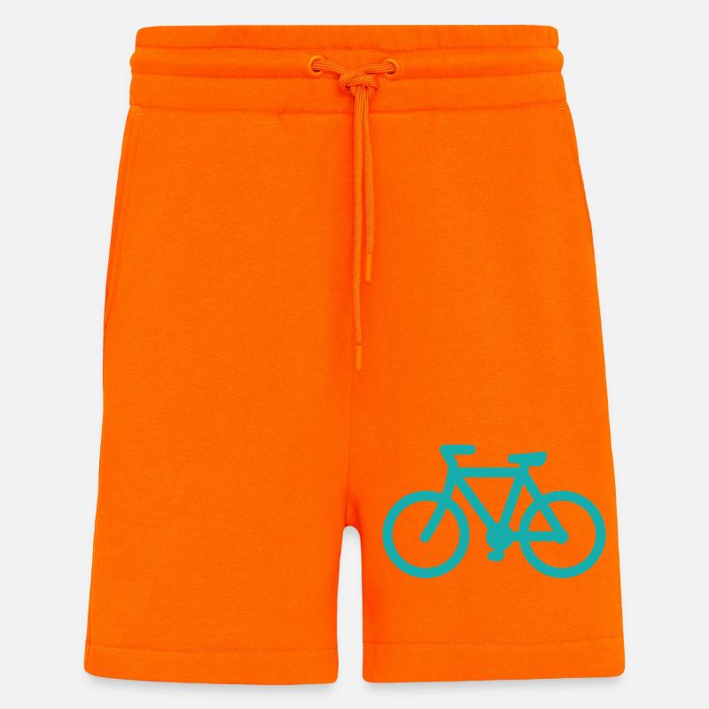 Cycle - Short bio décontracté fabriqué en UE - SUNSET ORANGE