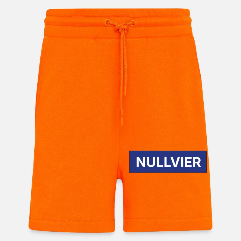 Nullvier Boxlogo - Shorts - made by SPREAD - SUNSET ORANGE