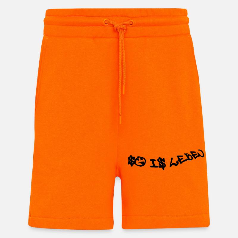 So is Leben - Shorts - made by SPREAD - SUNSET ORANGE