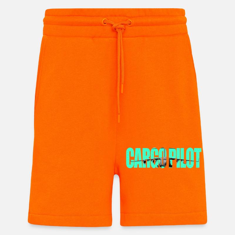 Cargo pilot C-17 - Shorts - made by SPREAD - SUNSET ORANGE