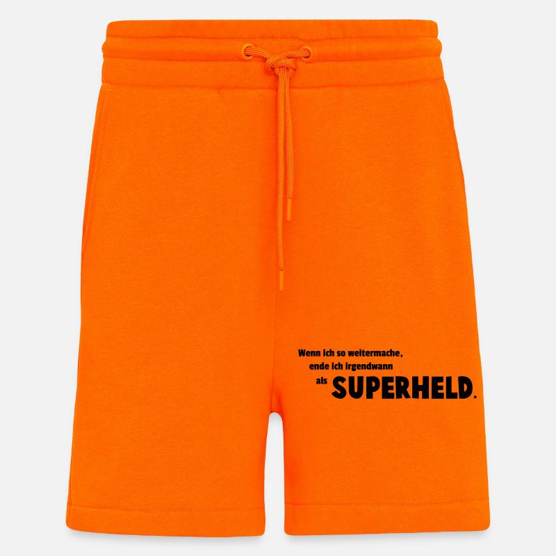 Superheld - Shorts - made by SPREAD - SUNSET ORANGE
