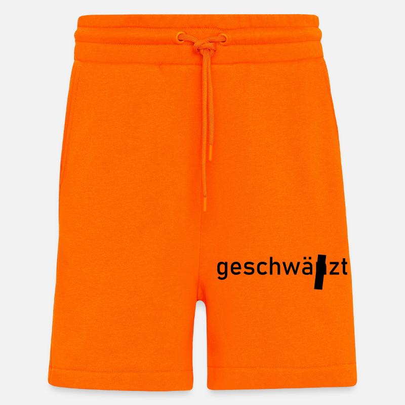 Évanoui - Short bio décontracté fabriqué en UE - SUNSET ORANGE