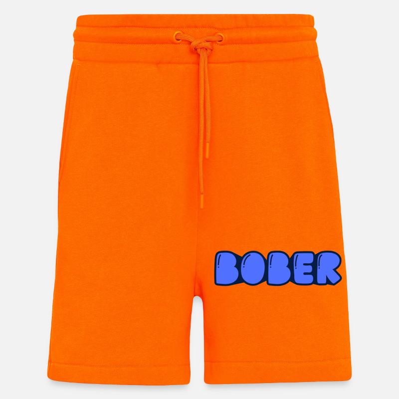 Bober - Short bio décontracté fabriqué en UE - SUNSET ORANGE