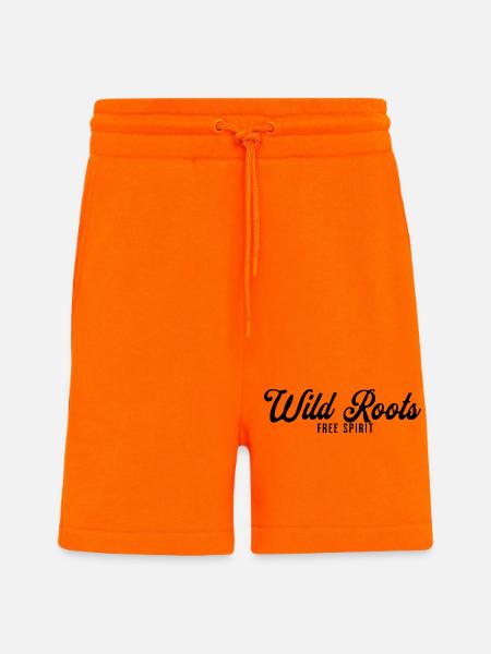 Wild Roots Free Spirit - Shorts - made by SPREAD - SUNSET ORANGE
