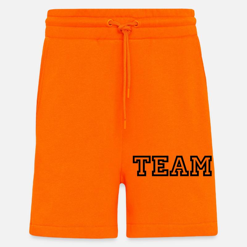 Team - Shorts - made by SPREAD - SUNSET ORANGE