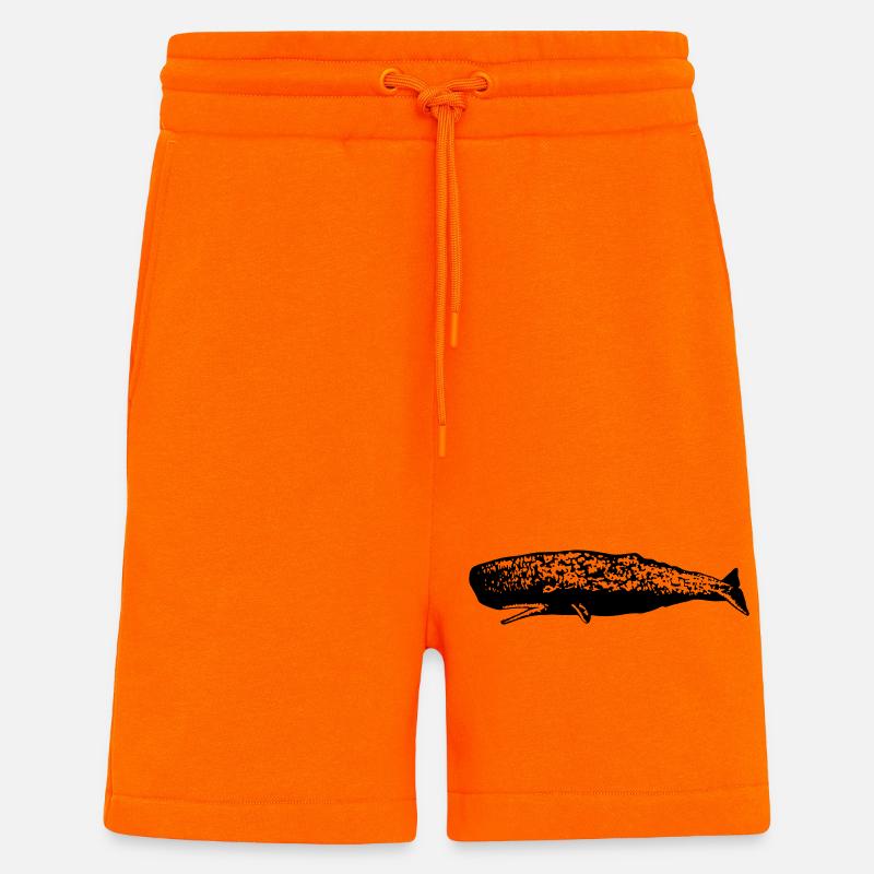Pottwal - Shorts - made by SPREAD - SUNSET ORANGE