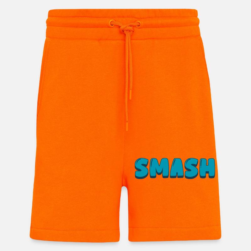 Briser - Short bio décontracté fabriqué en UE - SUNSET ORANGE