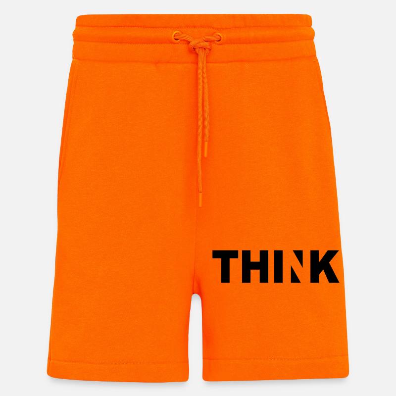 THINK - Shorts - made by SPREAD - SUNSET ORANGE