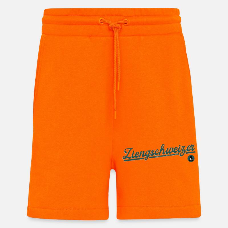 Ziengschweizer - Shorts - made by SPREAD - SUNSET ORANGE