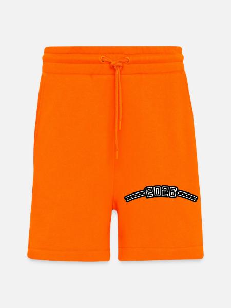 2026 Outline - Shorts - made by SPREAD - SUNSET ORANGE