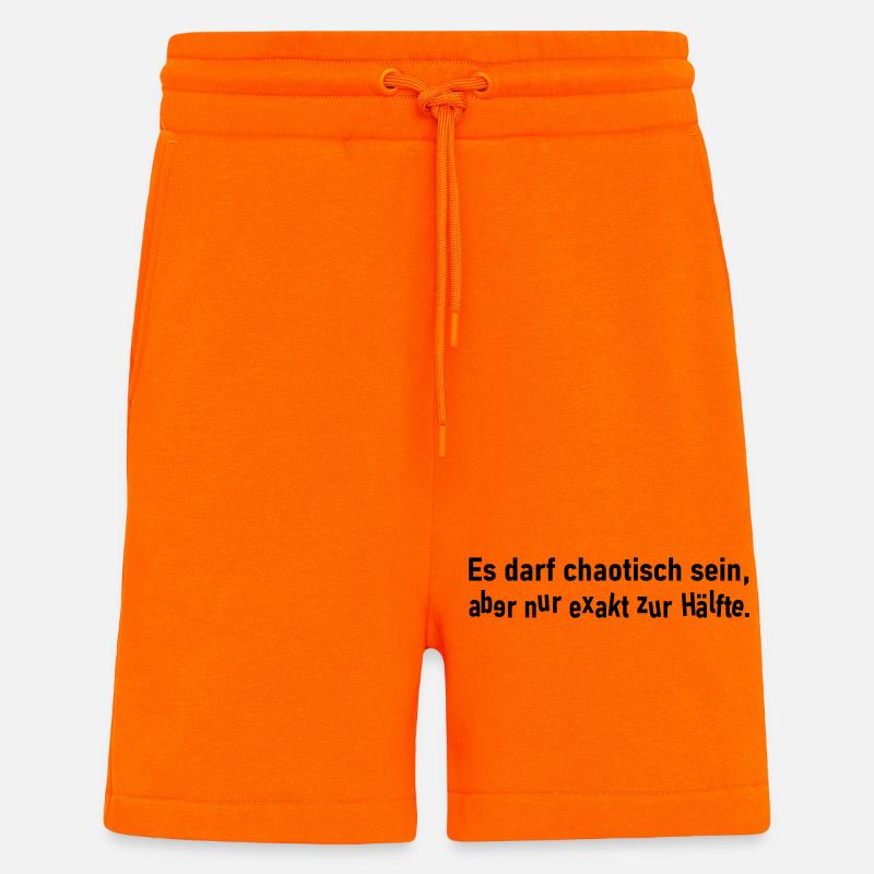 Exakt die Hälfte - Shorts - made by SPREAD - SUNSET ORANGE
