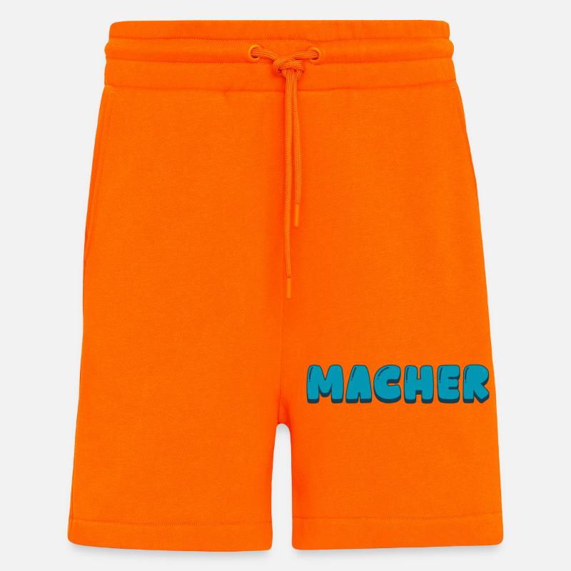 Macher - Shorts - made by SPREAD - SUNSET ORANGE