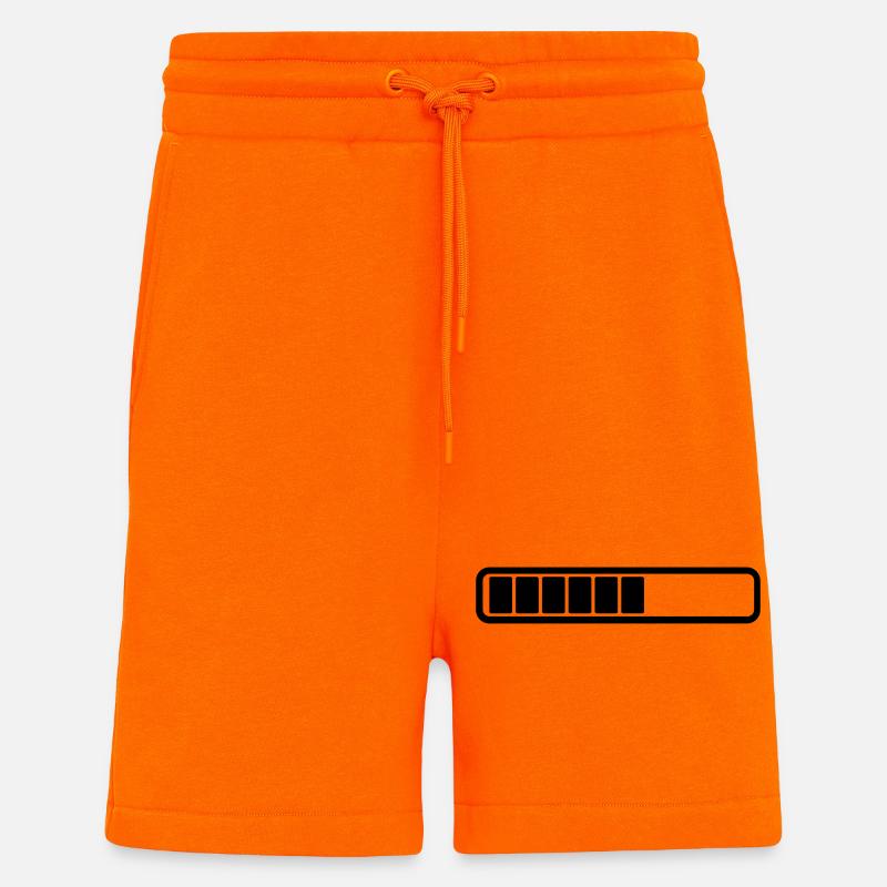 Energie aufladen - Shorts - made by SPREAD - SUNSET ORANGE