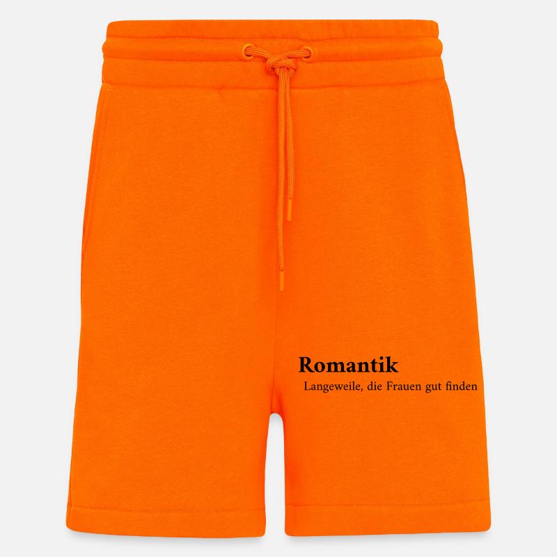 Romantik Definition - Shorts - made by SPREAD - SUNSET ORANGE