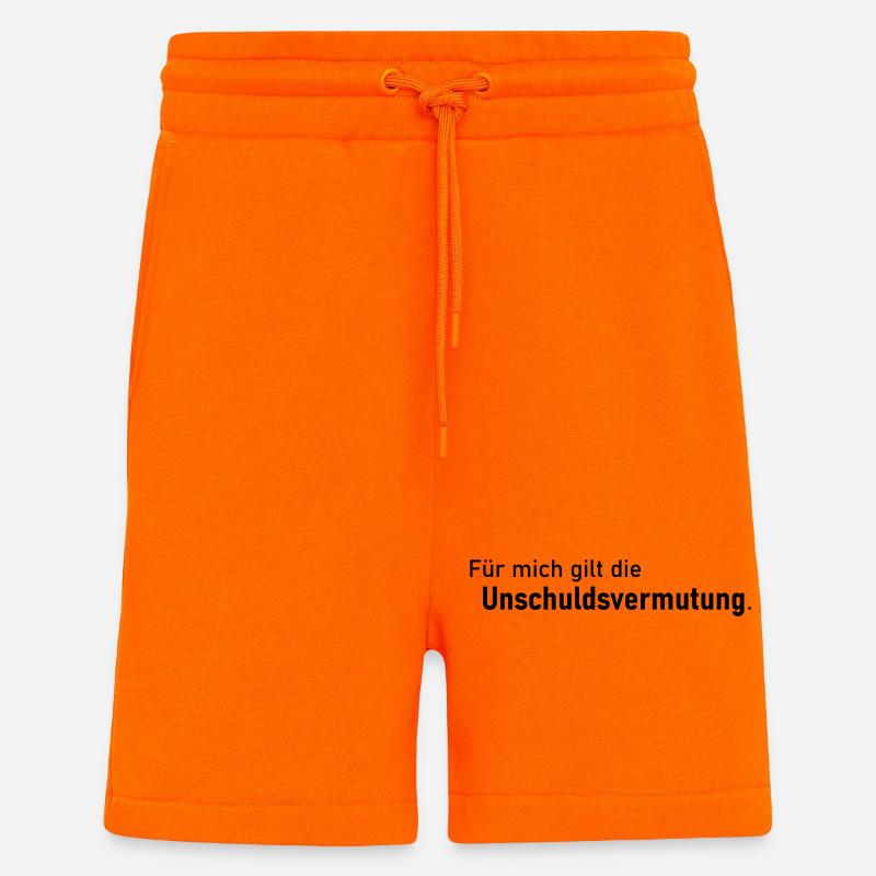 Unschuldsvermutung - Shorts - made by SPREAD - SUNSET ORANGE