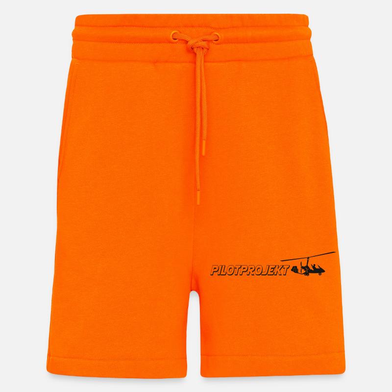 PILOTPROJEKT Tragschrauber - Shorts - made by SPREAD - SUNSET ORANGE