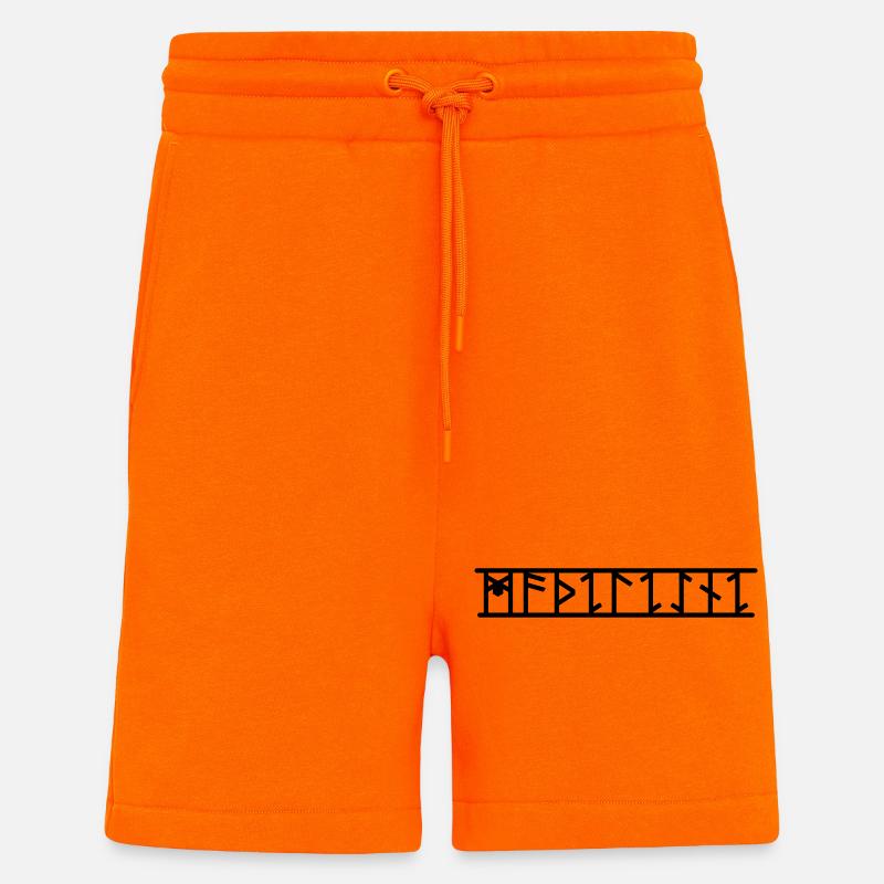 Madeleine - Short bio décontracté fabriqué en UE - SUNSET ORANGE