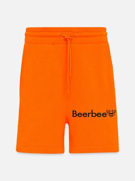 Beerbee Beer Bee Malle Saying TShirt - Shorts - made by SPREAD - SUNSET ORANGE