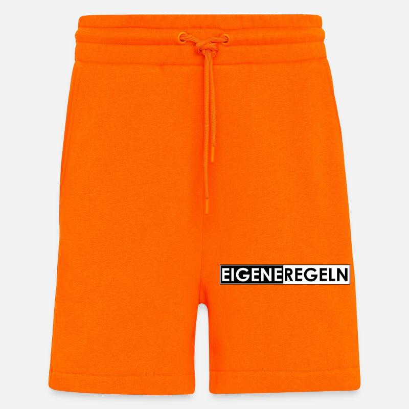 Eigene Regeln - Shorts - made by SPREAD - SUNSET ORANGE
