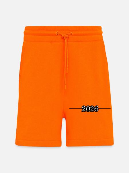 2026 Line - Shorts - made by SPREAD - SUNSET ORANGE