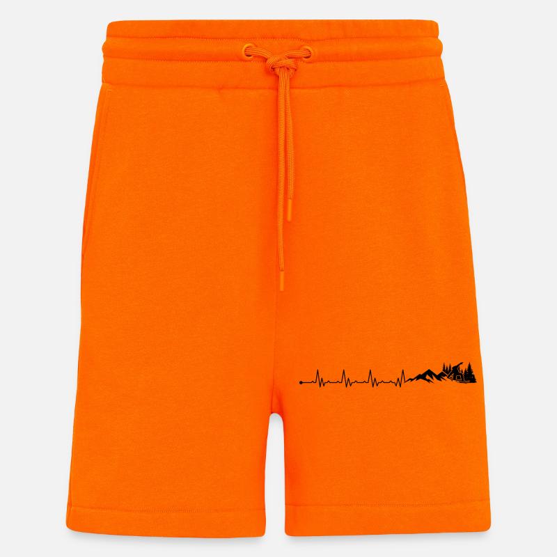 Warten auf Design-Upload - Shorts - made by SPREAD - SUNSET ORANGE