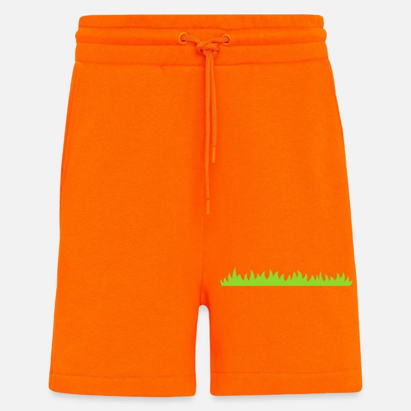 Gras oder Rasen - Shorts - made by SPREAD - SUNSET ORANGE