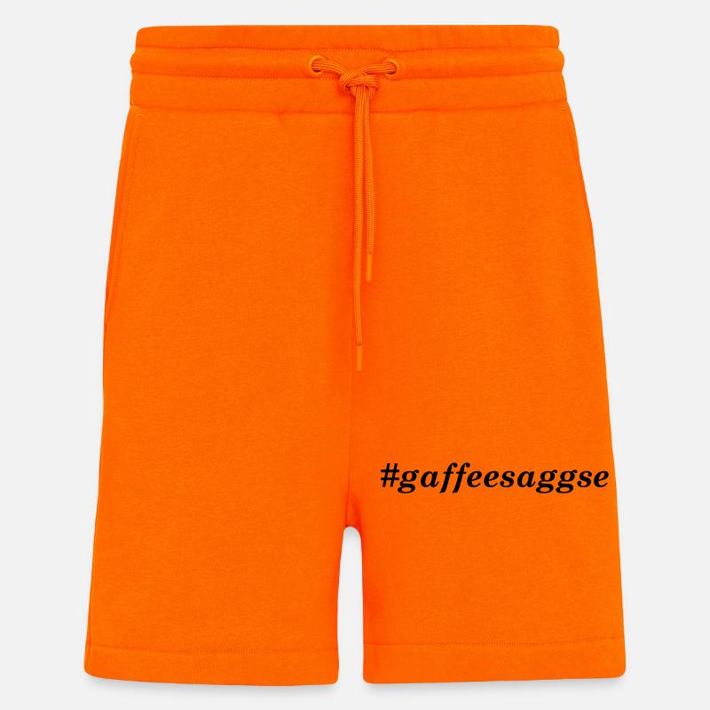 Sachsenliebe gaffeesaggse - Shorts - made by SPREAD - SUNSET ORANGE